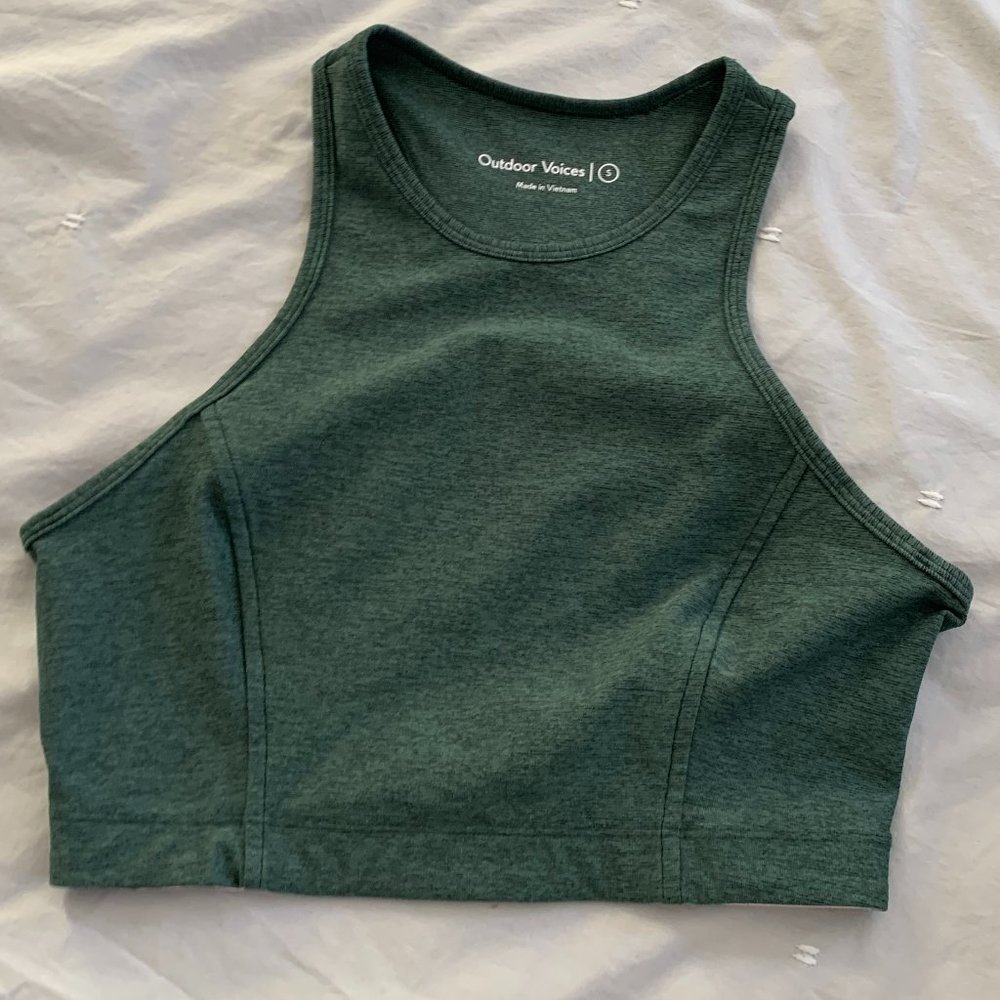 Outdoor voices crop top, size small